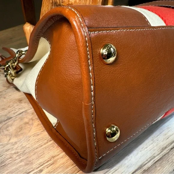 Michael Kors Hamilton Large Stripe Canvas Tote
Limited Edition Red and Cream - Picture 9 of 11